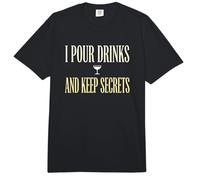 Vierto Bebidas y guardo Secretos Camarero Profesional Comfort Colors Adult Heavyweight T-Shirt