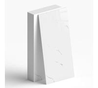 Vieshful 10 Piezas Azulejos Adhesivos 30x60cm, Imitación Mármol, Azulejos Adhesivos Impermeables para Cocina, Baño, Salón o Paredes TV, Blanco (No son azulejos reales)