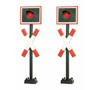 Viessmann 5058 Cruce 2 Pieza 38MM Alto Sin Blinkelektronik Ho 1:87 Nuevo