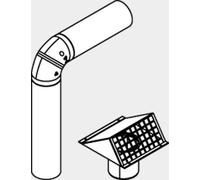 Viessmann Embellecedor de pared exterior compacto DN180 (EPP) ZK01841