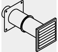 Viessmann Rejilla de toma de aire exterior DN 160 9562053