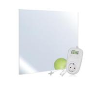 VIESTA H320-SP Calefacción por infrarrojos panel calefactor Carbon Crystal 320 Watt, ultraplano, espejo