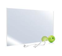 VIESTA® H450 Calefactor infrarrojo con espejo 450 W con termostato TH10 - Panel calefactor compacto con tecnología Carbon Crystal - Calefacción mural plana con vidrio espejo - Diseño elegante 2 en 1