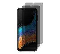 VIESUP Protector de pantalla de privacidad para Samsung Galaxy XCover6 Pro de 6.6 pulgadas, 2 unidades, antiespía de alta sensibilidad, protector de pantalla de vidrio templado para Galaxy XCover6 Pro/Galaxy XCover 6 Pro SM-G736U G736B