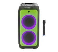 Vieta Pro - Altavoz Bluetooth 5.3 Autoamplificado Portátil 500W, Micrófono Inalámbrico, Karaoke, Batería 10 h, Entrada AUX y USB, MP3, TWS, Sonido Potente para Fiestas y Eventos | Party 22