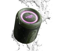 Vieta Pro Altavoz Bluetooth 5.3 Potente 25W, Resistente al Agua, 13H Batería, Micrófono, Aux-In, USB Tipo C, TWS, Compatible con Alexa | Altavoz Portátil Easy 4.Verde