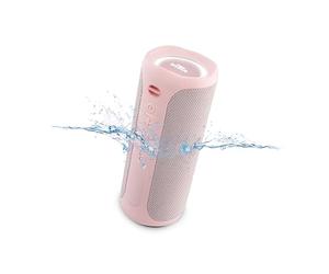 Vieta Pro Altavoz Bluetooth Potente, Resistente al Agua, 10H de Batería, Micrófono. Altavoz Portátil Grande True Wireless, Aux In, USB, Asistente de Voz y Sistema de Luces | #Party Rosa