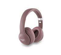 Vieta Pro Auricular Diadema #Swing, Bluetooth 5.0, Micrófono Integrado, Entrada Aux-in, función Vocie Assistant y 20 Horas de autonomía. Diadema Ajustable, Color Burdeos.