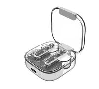 Vieta Pro Auriculares Inalambricos Bluetooth 5.3 - Auriculares Inalambricos Transparentes con Microfono, USB-C, Asistente de Voz, Bateria 16h, IPX3, Panel Tactil - Cascos Inalambricos Clear