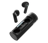 Vieta Pro Auriculares Inalámbricos con Bluetooth 5.4, Control Táctil y Manos Libres. Cascos con Micrófono y Batería de 19h. Auriculares con Caja de Carga Magnética Portátil | Rolling Negro