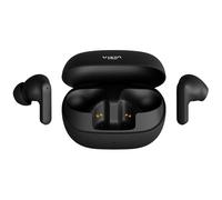 Vieta Pro Auriculares Inalámbricos True Wireless con Bluetooth 5.4, ANC -25 dB, Cascos con Micrófono, Batería de 33 Horas, Resistencia al Agua IPX4, Cancelación de Ruido | Double. Negro