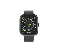 Vieta Pro Reloj Inteligente Hombre Mujer, Pantalla AMOLED de 1,75'' Smartwatch con Llamadas Bluetooth, Batería 7 días, Monitor de Sueño, Impermeable IP67 Smart Watch para iOS y Android | Beat 7 Negro