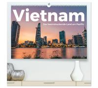 Vietnam - Das beeindruckende Land am Pazifik. (hochwertiger Premium Wandkalender 2026 DIN A2 quer), Kunstdruck in Hochglanz: Entdecken Sie eine bemerkenswerte Reise nach Vietnam.