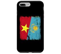 Vietnam Kazajstán Media Bandera Vietnamita Kazajo Jersey Carcasa para iPhone 7 Plus/8 Plus