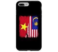 Vietnam Malasia Media Bandera Patrimonio Vietnamita Malasia Carcasa para iPhone 7 Plus/8 Plus