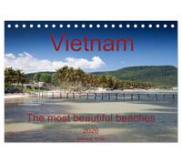 Vietnam`s most beautiful beaches (Desk Calendar 2026 DIN A5 landscape), CALVENDO 12 Month DeskCalendar: Dreamy beaches of Vietnam