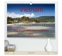 Vietnam`s most beautiful beaches (High Quality Premium Wall Calendar 2026 DIN A2 landscape),CALVENDO 12 Month Wall Calendar: Dreamy beaches of Vietnam