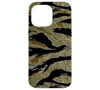 Vietnam Tiger Stripe Camo Vietnamita del Sur Laos Camboya Carcasa para iPhone 14 Pro MAX