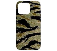 Vietnam Tiger Stripe Camo Vietnamita del Sur Laos Camboya Carcasa para iPhone 16 Pro