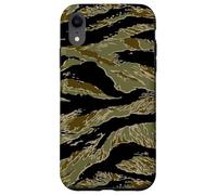 Vietnam Tiger Stripe Camo Vietnamita del Sur Laos Camboya Carcasa para iPhone XR