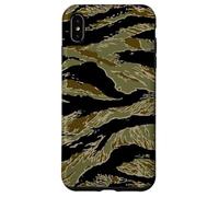 Vietnam Tiger Stripe Camo Vietnamita del Sur Laos Camboya Carcasa para iPhone XS MAX