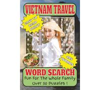Vietnam Travel Word Search Book: Explore Vietnamese Destinations with This Themed Puzzle Collection
