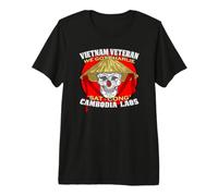Vietnam Veteran CONGUNTO Charlie Sat-CONG Cambodia Laos Camiseta Premium