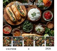 Vietnamese Foods Calendar 2026: Authentic Dishes from the Heart of Vietnam