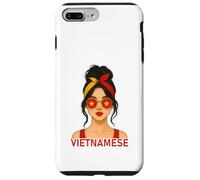 Vietnamese Girl Vietnam Flag Vietnamese Girlfriend Wife Carcasa para iPhone 7 Plus/8 Plus