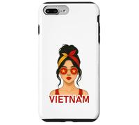 Vietnamese Girl Vietnam Flag Vietnamese Girlfriend Wife Carcasa para iPhone 7 Plus/8 Plus