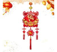 Vietnamese New Year Decorations - 2026 Holiday Decoration | Year of The Horse Pendants, Decorative Horse Years Pendants For Event Planners Office Living Room Bedroom Garden Wall Family