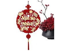 Vietnamese Tet Ornament 2026 | TET Vietnamese New Year Decorations, New Year Spring Festival Red Hanging Ornament For Home Restaurant Decorations