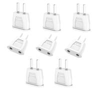 VIEVRE 8 Stück US Adapter,Reiseadapter USA,Adapter Japan,EU to US Adapter,Steckeradapter USA Deutschland,Deutschland auf US/China/Japan/Kanada/Mexiko Universaladapter für Geräte mit USA-Netzteil