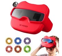 View Finder for Children - Educational Discovery Toy with 6 Reels | 3D Reel Viewer for Kids | Fun Learning Activity | for 3+ Years Boys Girls Classroom Outdoor School Home Play
