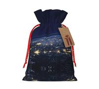 View Of Earth - Bolsas de regalo de varios tamaños, bolsas de regalo para celebraciones, reutilizables para cumpleaños y eventos especiales
