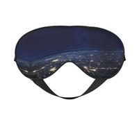 View of Earth - Máscara de ojos opaca, unisex, para dormir con correas ajustables, máscara de ojos de viaje