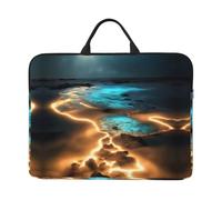 View Under The Moon - Funda para portátil (16.5 x 12.2 pulgadas), carcasa protectora anticolisión, diseño portátil