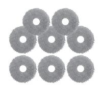 VIEWALL 8 Pcs Paño para Roborock Q Revo/Qrevo Pro/Qrevo S/Qrevo Curv/Qrevo MaxV/Qrevo Slim/Qrevo Master Robot Aspirador,Microfibra Suave,Lavable y Reutilizable,Paños de Repuesto