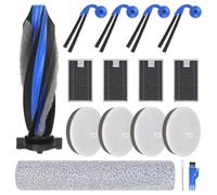 VIEWALL X12 OMNICYCLONE Accesorios para aspiradoras ECOVACS X12 OMNICYCLONE | 1 cepillo principal, 1 rollo de toallitas, 4 cepillos laterales, 4 filtros HEPA, 4 filtros de algodón