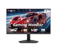 Viewedge Monitor Gaming 27 Pulgadas FHD 144hz, Monitor de computadora IPS 1ms 1080p con 110% sRGB, Filtro de luz Azul, Puerto HDMI y VGA, Compatible con Freesync y Montaje en Pared