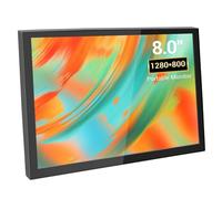 VIEWMEI Mini Monitor de 8 Pulgadas, pequeña Pantalla HDMI, resolución de 1280 x 800, Monitor portátil para PC y portátil, Compatible con Consolas de Juegos Raspberry Pi