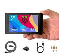 VIEWMEI Monitor IPS pequeño HDMI de 5 pulgadas de 1280 x 720, mini pantalla LCD, monitor portátil para mini TV Box, PC portátil, compatible con Raspberry Pi Jetson Nano DIY PC Case CPU GPU panel de
