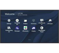 Viewsonic CDE4330 pantalla de señalización 109,2 cm (43") Wifi 450 cd / m² 4K Ultra HD Negro Procesador incorporado Android 11