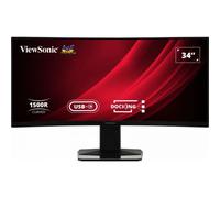 Viewsonic Display VG3419C pantalla para PC 86,4 cm (34") 3440 x 1440 Pixeles UltraWide Quad HD LED Negro
