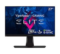 viewsonic Elite XG270QG Monitor Gaming 27" QHD, Panel Nano IPS, 1 ms, 165 Hz, G-Sync, iluminación RGB, HDMI, DisplayPort, Altura Ajustable Negro
