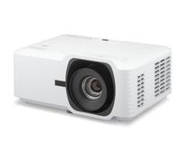 ViewSonic LS740-4K Proyector láser, 5.000 lúmenes ANSI, 4K UHD, HDR/HLG, 30.000 h de vida, zoom 1.6X, Keystone H/V, control LAN, HDMI 2.0, altavoz de 15 W