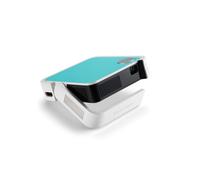 ViewSonic M1 mini, WVGA Ultra-Portatil Pocket proyector, DLP 120 LED Lúmens, USB, con altavóz JBL, blanco.