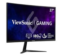 ViewSonic Monitor curvo VX2718-2KPC-MHD de 27», 2K, panel VA, 165 Hz, MPRT de 1 ms, sincronización adaptativa, 2 HDMI, DisplayPort, altavoces
