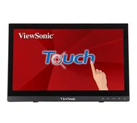 Viewsonic TD1630-3 pantalla para PC 39,6 cm (15.6") 1366 x 768 Pixeles HD LCD Pantalla táctil Multi-usuario Negro