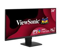Viewsonic VA3456-mhdj pantalla para PC 86,4 cm (34") 3440 x 1440 Pixeles UltraWide Quad HD LED Negro